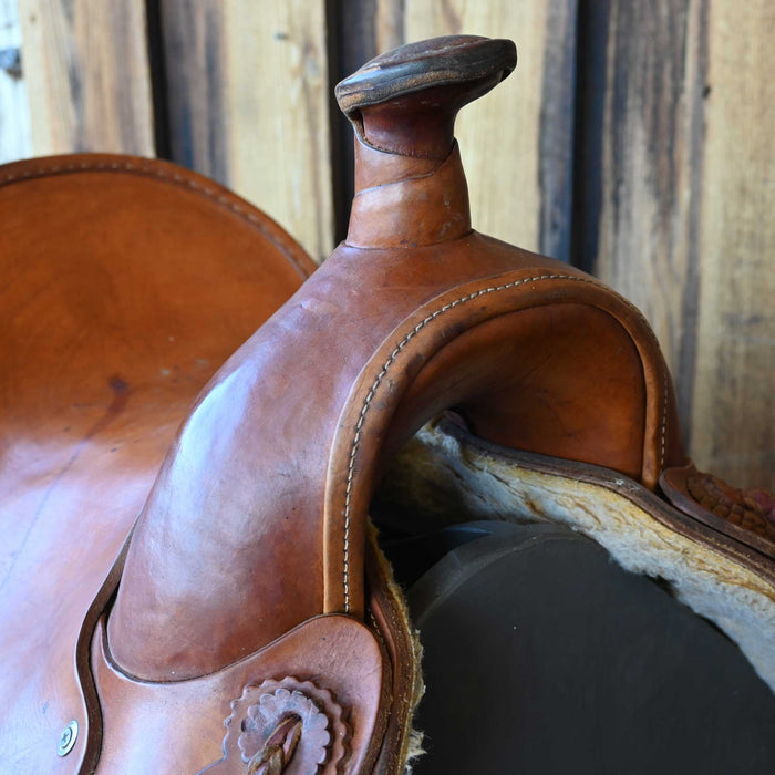 15" USED ALAMO RANCH SADDLE