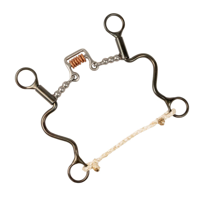 Dutton Ball Square Port Bit w/Long Cavalry Shank