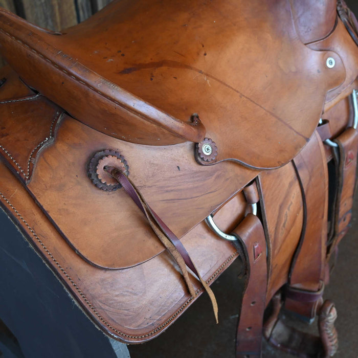 15" USED ALAMO RANCH SADDLE