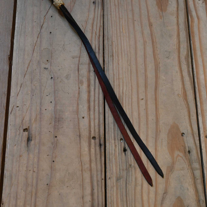 31 1/2" Braided Rawhide Quirt Tack - Whips, Crops & Quirts misc