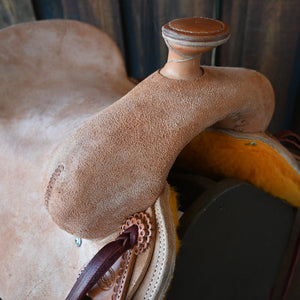 15.5" TESKEY'S STRIP DOWN RANCH SADDLE