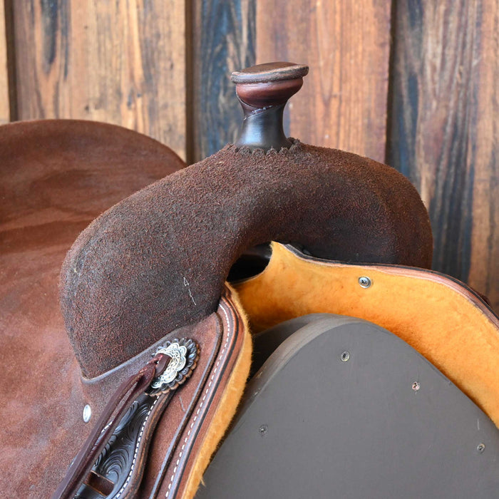 15.5" JEFF SMITH BUSTER WELCH COW HORSE SADDLE