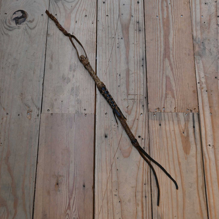 23" Braided Rawhide Quirt Tack - Whips, Crops & Quirts misc