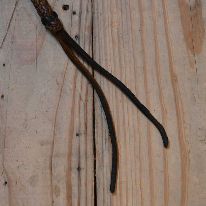 23" Braided Rawhide Quirt Tack - Whips, Crops & Quirts misc