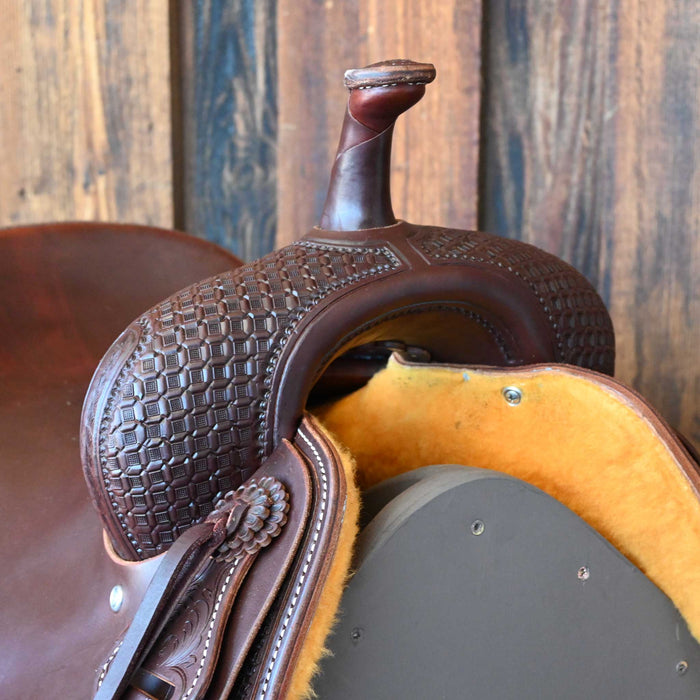 15" JEFF SMITH BEAU GLAYEAN CUTTING SADDLE