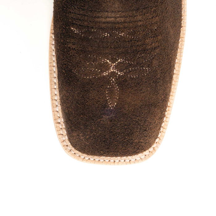 R. Watson Men's Chocolate Heavy Rough Out Western Boot MEN - Footwear - Western Boots R Watson