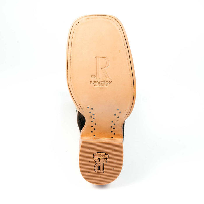 R. Watson Men's Chocolate Heavy Rough Out Western Boot MEN - Footwear - Western Boots R Watson