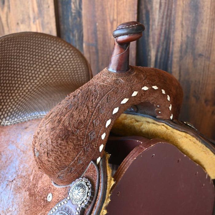 14" USED LOREDO BARREL SADDLE
