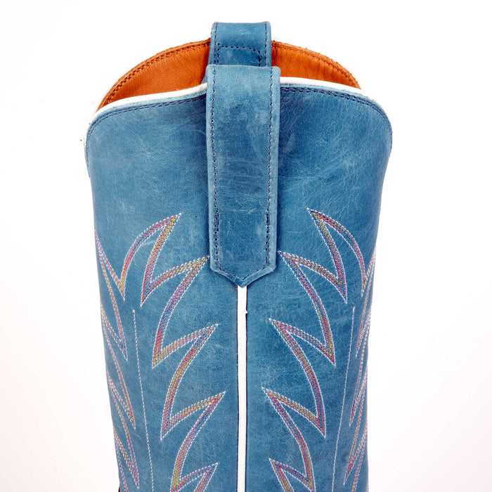 Rios of Mercedes Men's Cutter Toe Antique Saddle Safari Giraffe Western Boot MEN - Footwear - Exotic Western Boots Rios of Mercedes Boot Co.