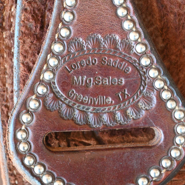 14" USED LOREDO BARREL SADDLE