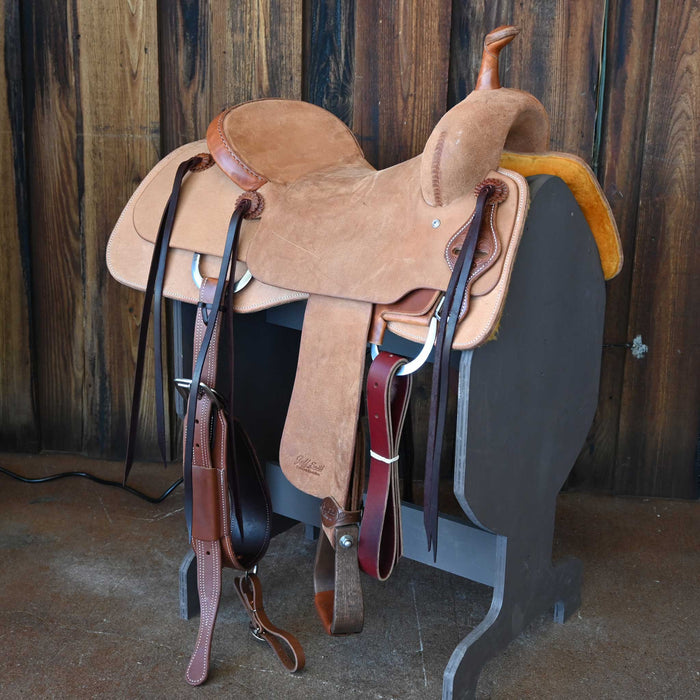 16.5" JEFF SMITH BUSTER WELCH CUTTING SADDLE
