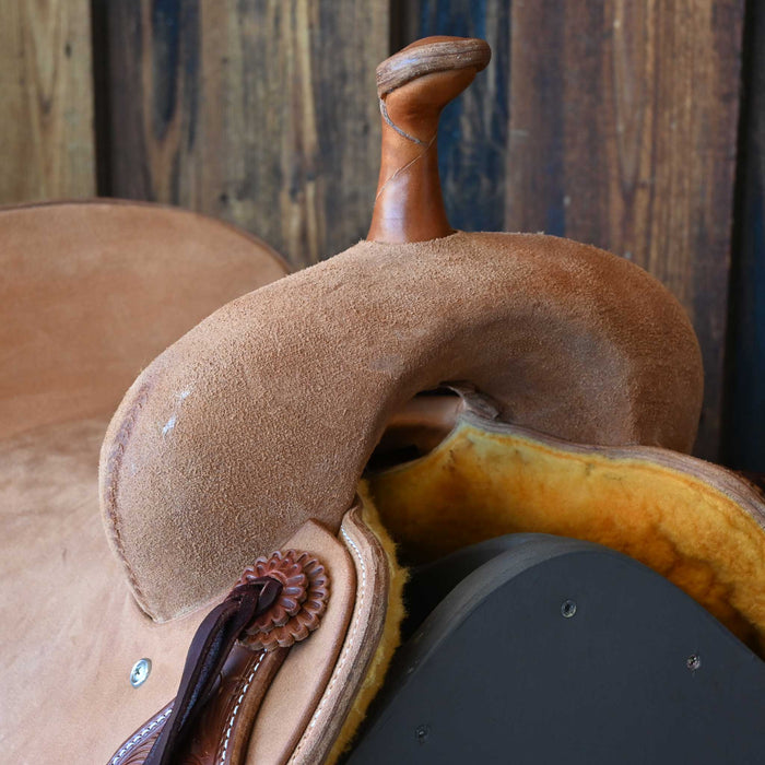 16.5" JEFF SMITH BUSTER WELCH CUTTING SADDLE