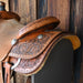 15" USED TESKEY'S CALF ROPING SADDLE Saddles - Used Teskey's Saddlery