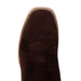 R. Watson Women's Chocolate Roughout Cutter Toe Boot WOMEN - Footwear - Boots - Western Boots R Watson