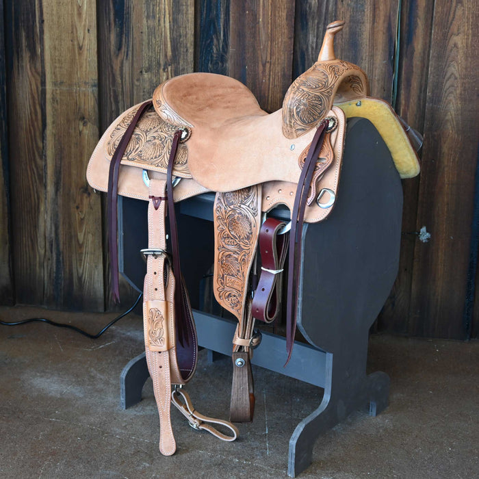 15.5" JEFF SMITH BUSTER WELCH CUTTING SADDLE