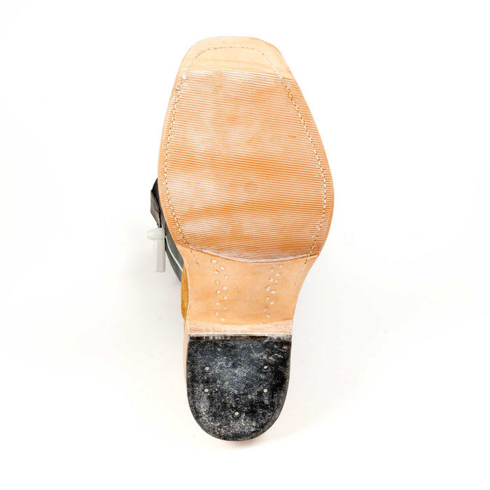 Anderson Bean Men's Cutter Toe Sand Waxy Commander Western Boot MEN - Footwear - Western Boots Anderson Bean Boot Co.