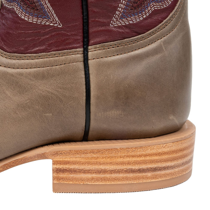 R. Watson Men's Old Fashion Charcoal Cowhide Western Boot MEN - Footwear - Western Boots R Watson