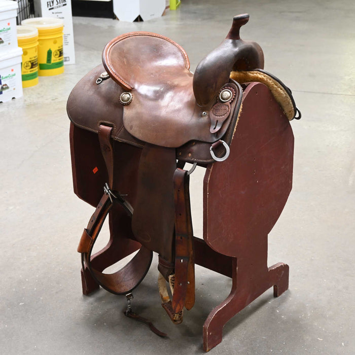 15" USED PILAND BARREL SADDLE