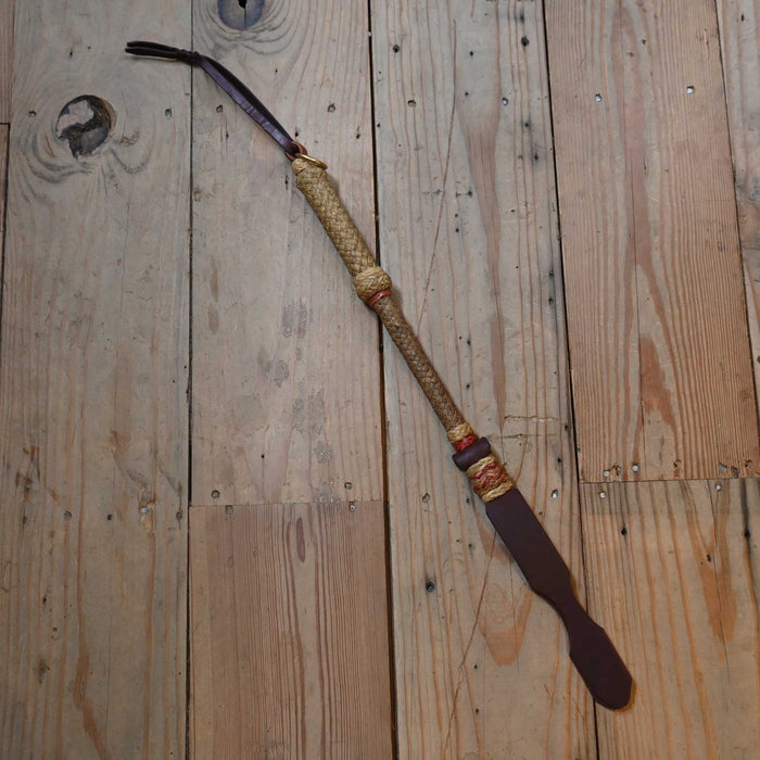 23" Braided Rawhide Quirt Tack - Whips, Crops & Quirts misc