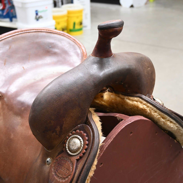15" USED PILAND BARREL SADDLE