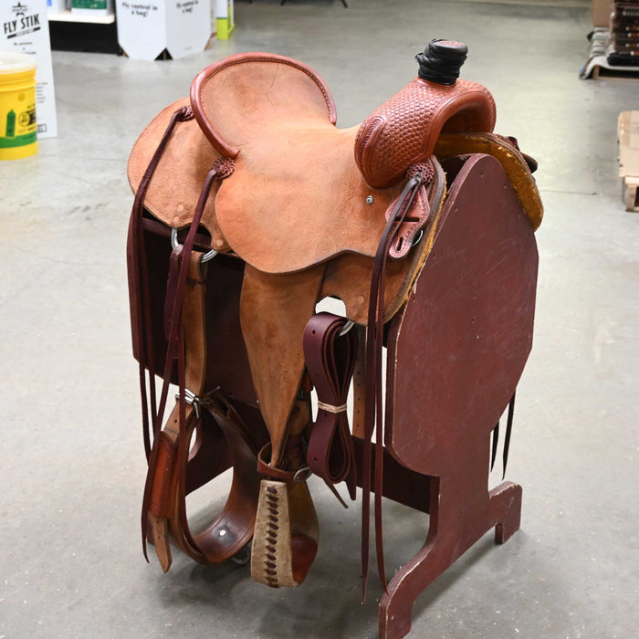 15" USED TESKEY'S RANCH SADDLE