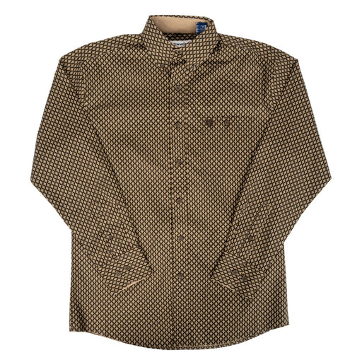 Wrangler Men's George Strait Diamond Button Down Shirt MEN - Clothing - Shirts - Long Sleeve Wrangler