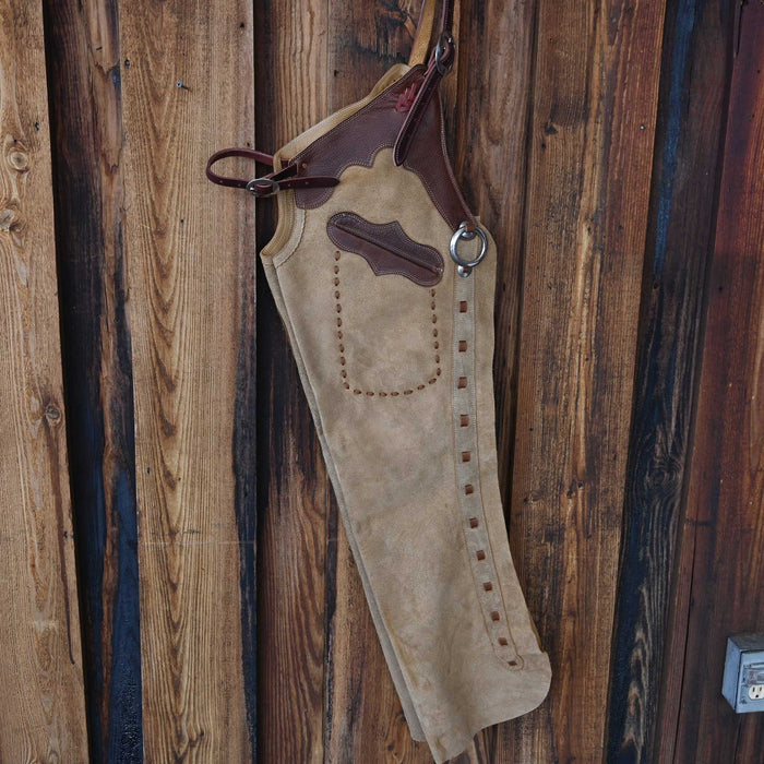 Double Pocket's - No Fringe Medium Shotgun Chaps 2294