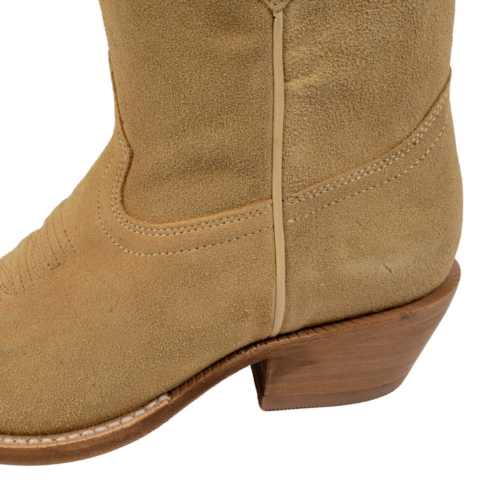 RW Ranch Women's Snip Toe Sand Roughout Western Boot
