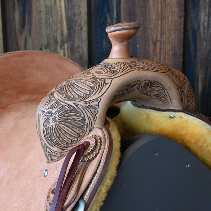 15" JEFF SMITH BUSTER WELCH COW HORSE SADDLE