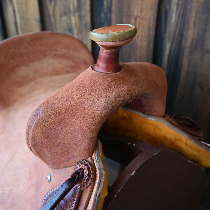 13" TESKEY'S YOUTH STRIP DOWN RANCH SADDLE Saddles - New Teskey's Saddlery