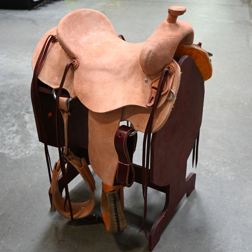 15.5" TESKEY'S STRIP DOWN RANCH SADDLE