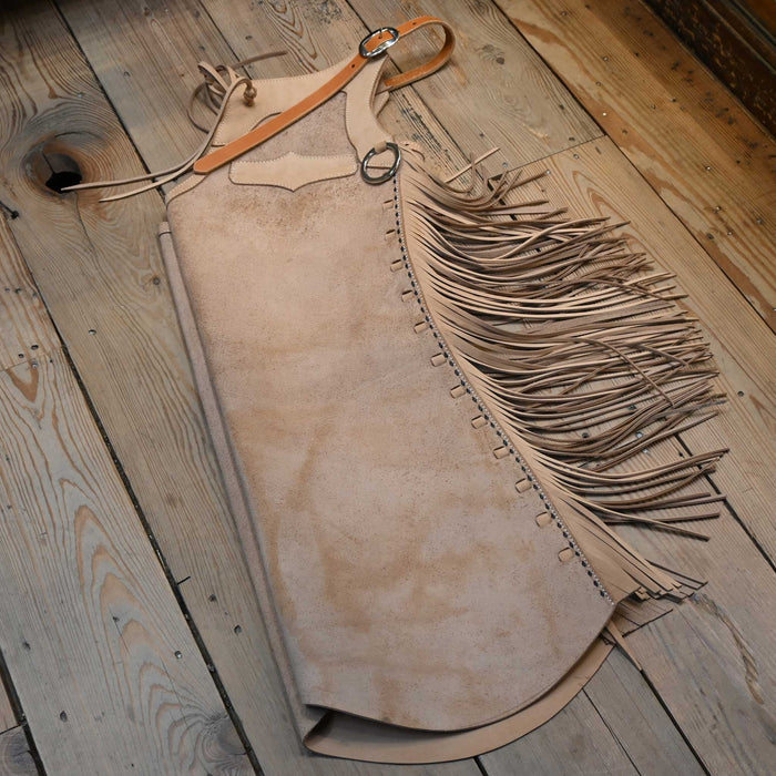 Austin Valimont Roughout Creamy-Tan Chaps