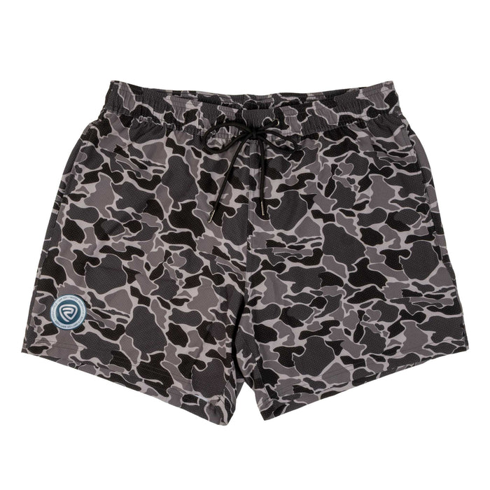 Rock & Roll Denim Men's Dark Grey Camo Lined Swim Volley Short MEN - Clothing - Surf & Swimwear Panhandle