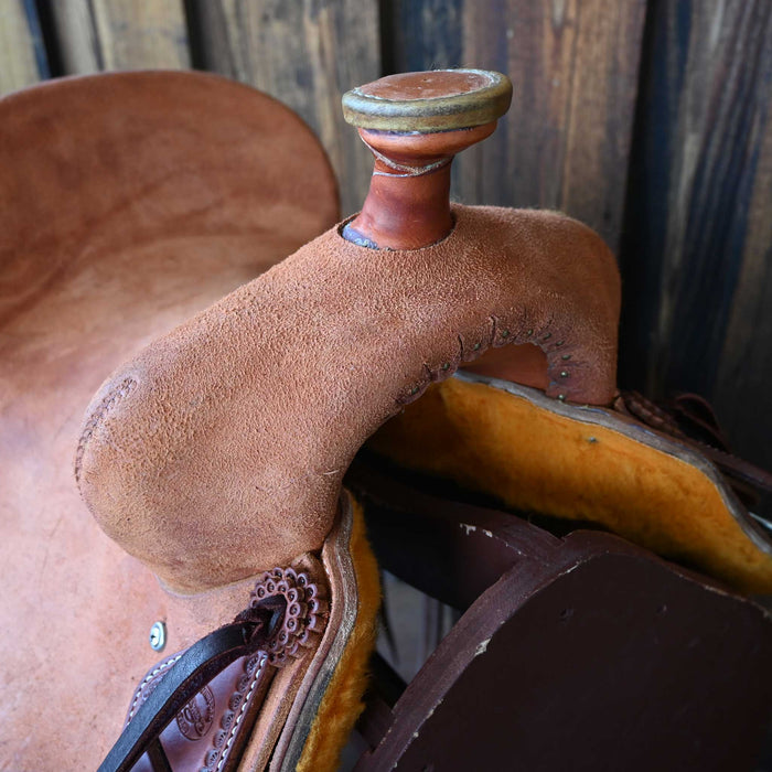 13.5" TESKEY'S JUNIOR STRIP DOWN RANCH SADDLE Saddles - New Teskey's Saddlery