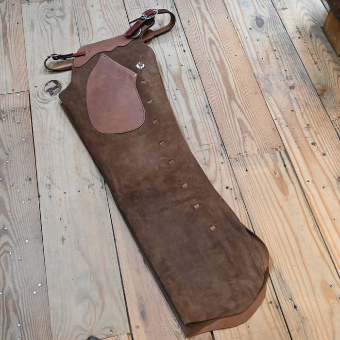 Teskey's Small Brown Shotgun Chaps 2174 Tack - Chaps & Chinks Teskey's