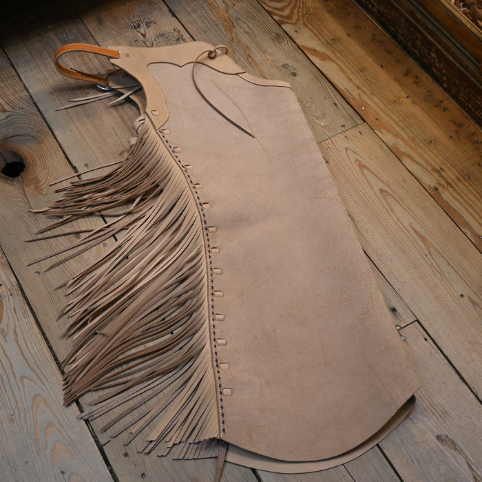 Austin Valimont Roughout Creamy-Tan Chaps