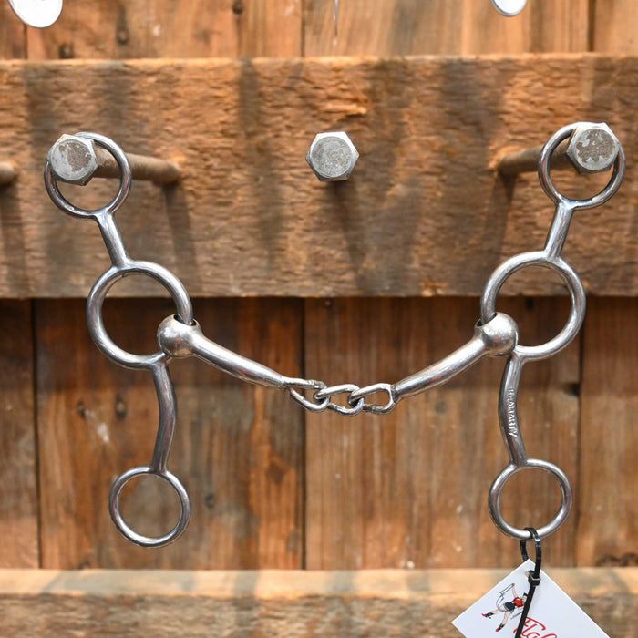 Flaharty Lil' Circle Gag Smooth Center Chain Bit