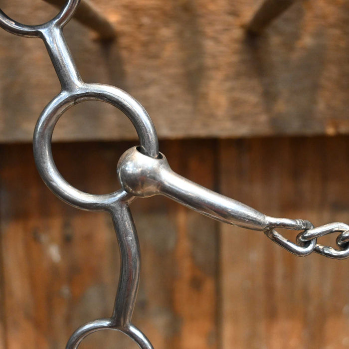 Flaharty Lil' Circle Gag Smooth Center Chain Bit