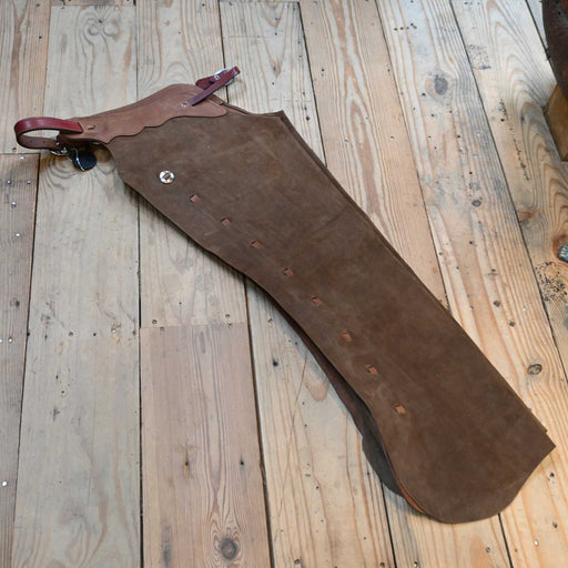 Teskey's Small Brown Shotgun Chaps 2174 Tack - Chaps & Chinks Teskey's