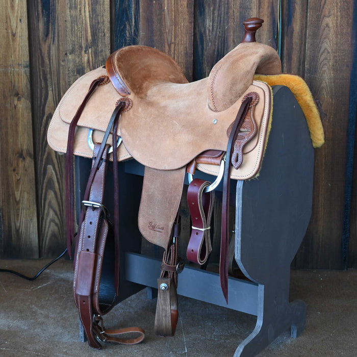 14.5" JEFF SMITH BUSTER WELCH COW HORSE SADDLE