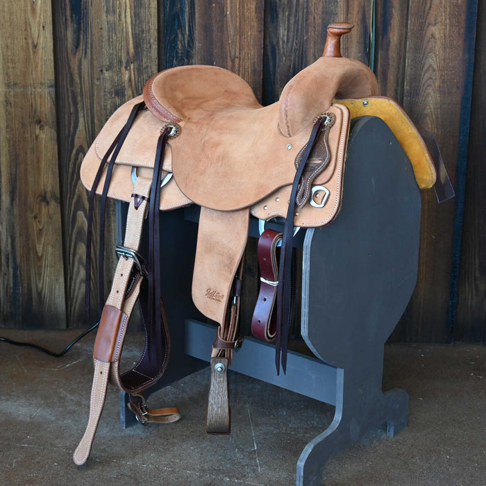 15.5" JEFF SMITH BUSTER WELCH RANCH CUTTER SADDLE