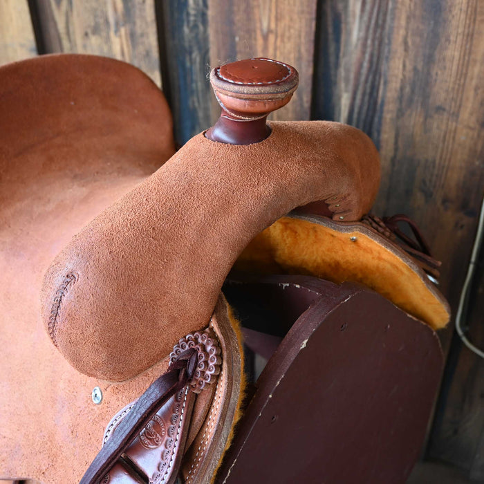 13.5" TESKEY'S JUNIOR STRIP DOWN RANCH SADDLE Saddles - New Teskey's Saddlery