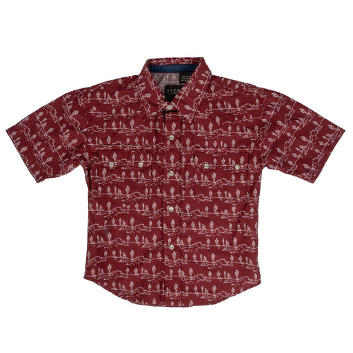 Roper Boy's Pearl Snap Western Shirt KIDS - Boys - Clothing - Shirts - Short Sleeve Shirts Roper Apparel & Footwear