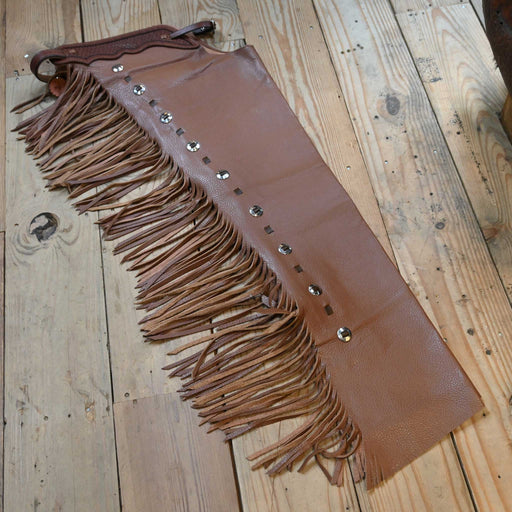 Teskey's Small Brown Shotgun Chaps 2178 Tack - Chaps & Chinks Teskey's