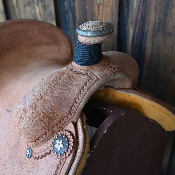 12.5" PATRICK SMITH YOUTH TEAM ROPING SADDLE Saddles - New Patrick Smith