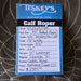 14" TESKEY'S CALF ROPING SADDLE Saddles - New Teskey's Saddlery