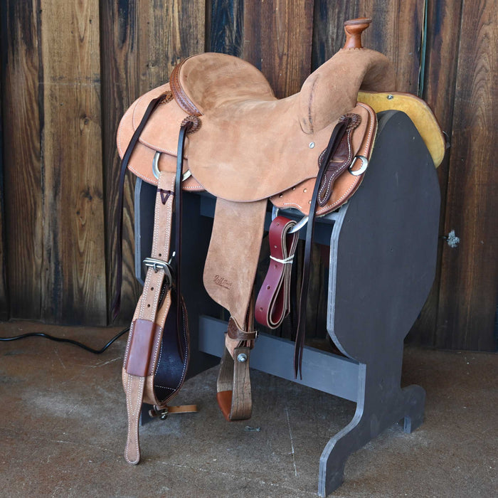 14.5" JEFF SMITH BUSTER WELCH COW HORSE SADDLE