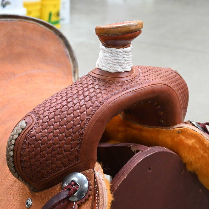 15.5" TESKEY'S RANCH ASSOCIATION SADDLE
