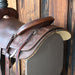 16" USED JEFF SMITH TEAM ROPING SADDLE Saddles - Used Dynamite Horseman Supply