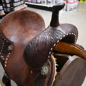 14" USED JEFF SMITH C3 BARREL SADDLE Saddles Jeff Smith   